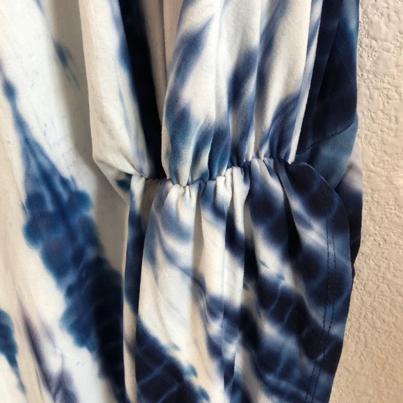 NEW! LOVE SQUARED tie dye blue summer dress A1 - Picture 8 of 11